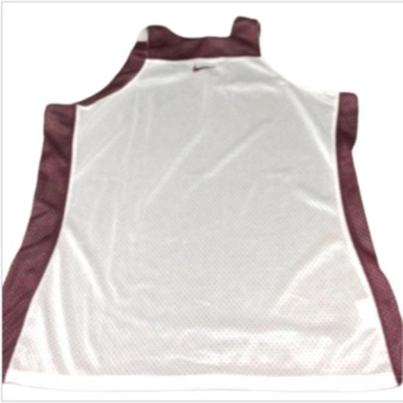 Nike Team Burgundy & White Mesh Reversible XXL - Picture 2 of 2